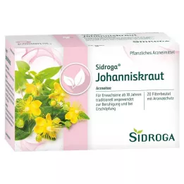 Sidroga® St. John's wort filter bags, 20X1.75 g